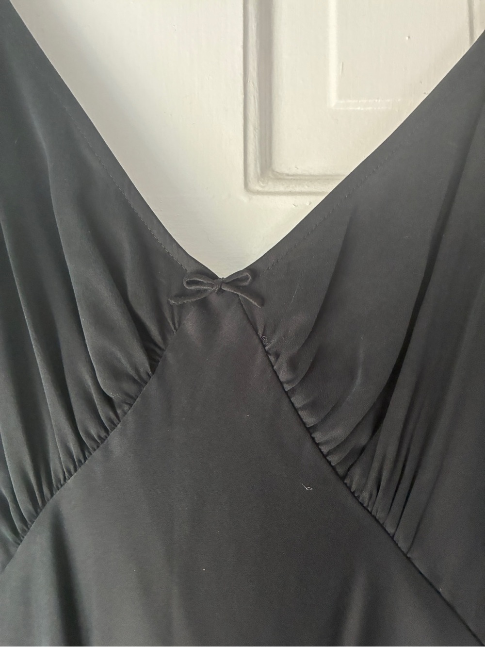 Doen Black Silk Dress - Picture 4 of 9